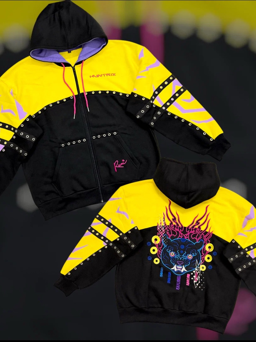 The Kigu Stop Kpop Demon hunters Rumi Zip up